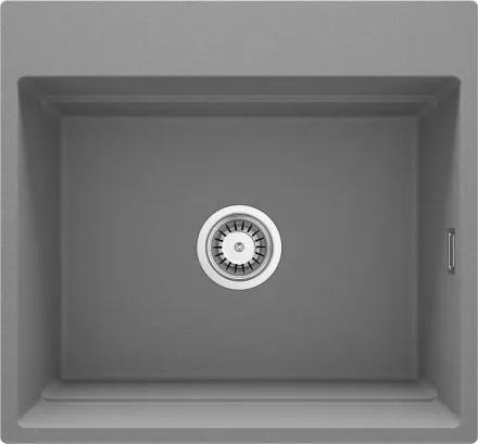 Deante Magnetic gránit mosogató 56x52 cm, metál szürke ZRM_S10A