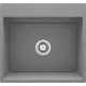 Deante Magnetic gránit mosogató 56x52 cm, metál szürke ZRM_S10A