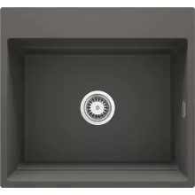   Deante Magnetic gránit mosogató 56x52 cm, antracit metál ZRM_T10A