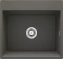 Deante Magnetic gránit mosogató 56x52 cm, antracit metál ZRM_T10A