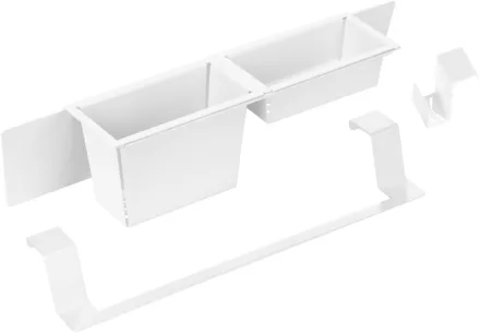 Deante Magnetic mosogató tartozék szett, bianco fehér ZZMKA11O