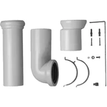   Duravit Vario csatlakozókészlet hátsó és alsó kifolyáshoz 0014220000