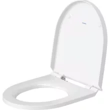   Duravit No.1 WC-ülőke nemesacél zsanérokkal, magasfényű fehér 0020710000