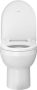 Duravit No.1 WC-ülőke nemesacél zsanérokkal, magasfényű fehér 0020710000