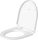 Duravit No.1 DuraStyle Basic WC-ülőke nemesacél zsanérral, magasfényű fehér 0026110000