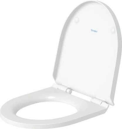Duravit No.1 DuraStyle Basic WC-ülőke nemesacél zsanérral, magasfényű fehér 0026110000