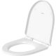 Duravit No.1 DuraStyle Basic WC-ülőke nemesacél zsanérral, magasfényű fehér 0026110000