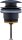 Duravit Click-Clack matt fekete leeresztőszelep túlfolyós mosdókhoz 0050524600