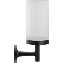   Duravit Starck T fali fogmosó pohár tartóval, matt fekete 0099314600