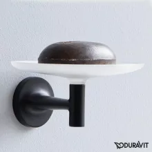 Duravit Starck T fali szappantartó, matt fekete 0099334600