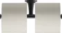 Duravit Starck T dupla WC-papír tartó, matt fekete 0099384600