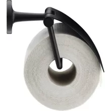   Duravit Starck T WC papír tartó fedéllel, matt fekete 0099404600