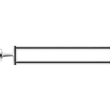   Duravit Starck T mozgatható törölközőtartó 39 cm, króm 0099411000