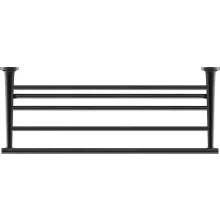   Duravit Starck T Törölközőtartó polc 60 cm, matt fekete 0099444600