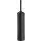 Duravit Starck T padlón álló WC kefe tartóval, matt fekete 0099454600