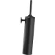 Duravit Starck T fali WC kefe garnitúra, matt fekete 0099464600
