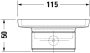 Duravit Karree szappantartó, króm 0099521000