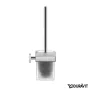 Duravit Karree fali WC kefe tartó, króm 0099571000