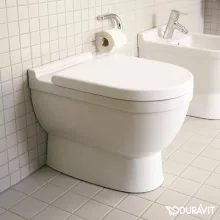   Duravit Starck 3 falra tolható álló WC csésze 37x56 vario kifolyással 0124090000