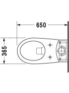 Duravit Duraplus fali monoblokk WC csésze 0195090000