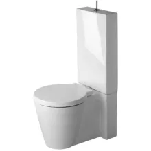   Duravit Starck 1 monoblokk WC csésze vario kifolyás 41,5x64, WonderGliss bevonattal 02330900641