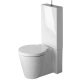 Duravit Starck 1 monoblokk WC csésze vario kifolyás 41,5x64, WonderGliss bevonattal 02330900641