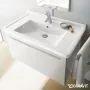 Duravit Starck 3 bútorral aláépíthető mosdó wondergliss bevonattal 03048000001