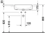 Duravit Vero félig beépíthető kerámia mosdó 55x47 cm, WonderGliss bevonattal 03145500001