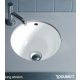 Duravit Architec beépíthető mosdó 36x36 0319320000