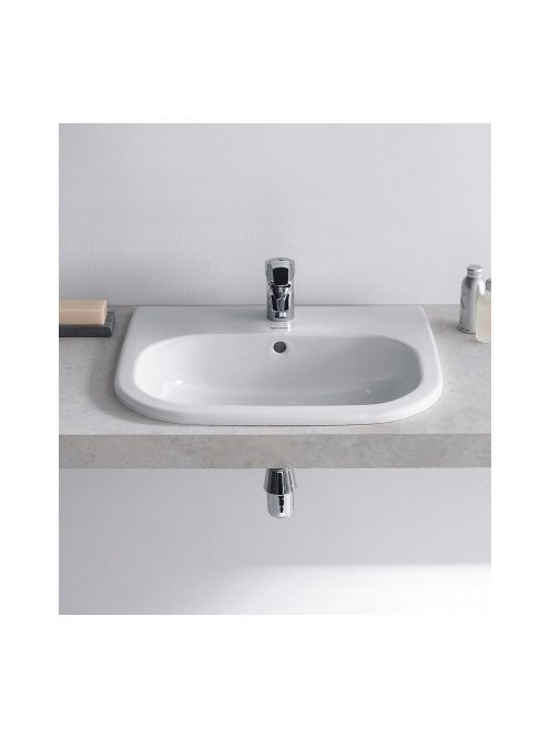 Duravit D-Code beépíthető mosdó 54,5x43,5 0337540000