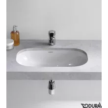 Duravit D-Code beépíthető mosdó 52,5x32 0338490000