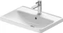 Duravit D-Neo felülről beépíthető mosdó 60x44 cm egy nyitott csaplyukkal és túlfolyóval, fehér alpin 0357600027