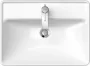 Duravit D-Neo felülről beépíthető mosdó 60x44 cm, WonderGliss bevonattal 03576000271