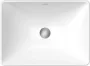 Duravit D-Neo csaplyuk nélküli beépíthető mosdó 60x44 cm, WonderGliss bevonattal 03586000791