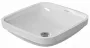 Duravit DuraStyle WonderGliss beépíthető mosdó 37x37 03733700001