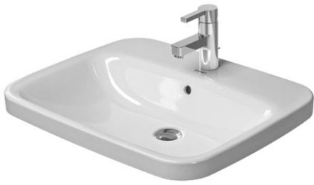 Duravit DuraStyle WonderGliss beépíthető mosdó 61,5x49,5 03746200001