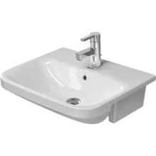   Duravit DuraStyle WonderGliss félig beépíthető mosdó 55x45,5 03755500001