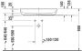 Duravit Luv Ráültethető mosdó fehér 800 x 400 mm 0380800000