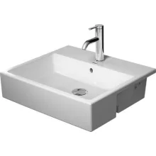   Duravit Vero Air Félig beépíthető kerámia mosdó 55x47 cm alpin fehér 0382550000