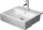 Duravit Vero Air Félig beépíthető kerámia mosdó 55x47 cm alpin fehér 0382550000