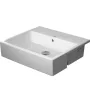 Duravit Vero Air Félig beépíthető kerámia mosdó 55x47 cm, WonderGliss bevonattal, alpin fehér 03825500601