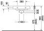 Duravit Architec balos mosdó 57,5x52 0449580009