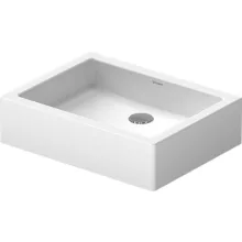   Duravit Vero ráültethető kerámia mosdótál 50x38 cm, WonderGliss bevonattal 04555000001