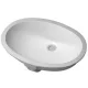 Duravit Santosa alulról beépíthető mosdó 51x37,5 cm rögzítővel 0466510000