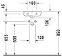 Duravit D-Code balos kézmosó 36x27 07053600092