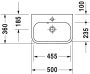 Duravit Happy D.2 aláépíthető mosdó 50x36 0710500000