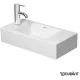 Duravit Vero Air Balos kézmosó WonderGliss bevonattal 50x25 cm, bútorral aláépíthető, alpin fehér 07245000091