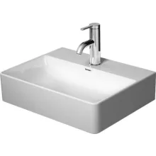  Duravit DuraSquare WonderGliss aláépíthető kézmosó 45x35 cm, fehér 07324500411
