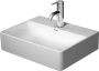 Duravit DuraSquare WonderGliss kézmosó 45x35 07324500711