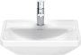 Duravit D-Neo kézmosó 45x33,5 cm, túlfolyó nélkül, fehér 0738450041